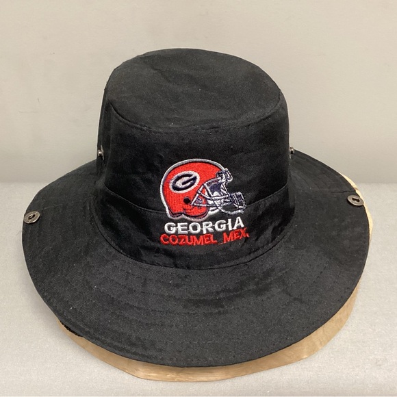 🔴 Georgia Bulldogs - Cozumel Mexico Hat - Very Gently Used - Sharp Looking - Picture 2 of 14
